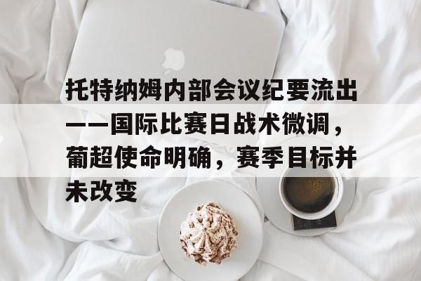 托特纳姆内部会议纪要流出——国际比赛日战术微调，葡超使命明确，赛季目标并未改变的简单介绍
